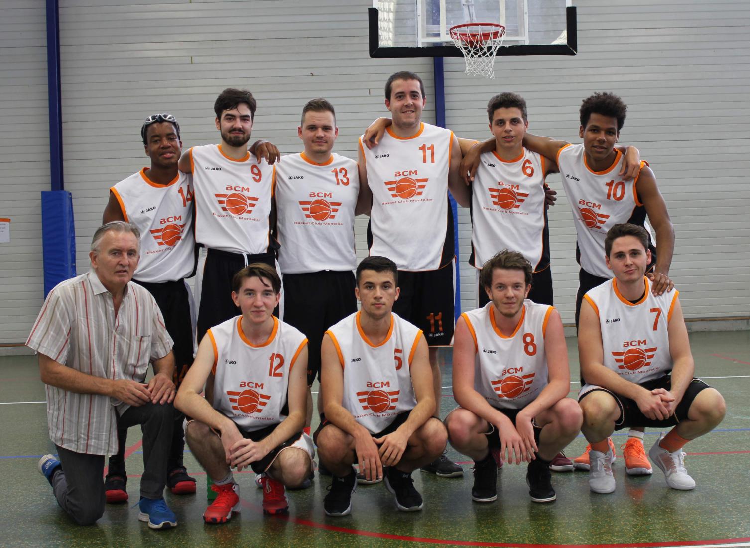 Séniors Masculins 2 - Basket Club Montélier