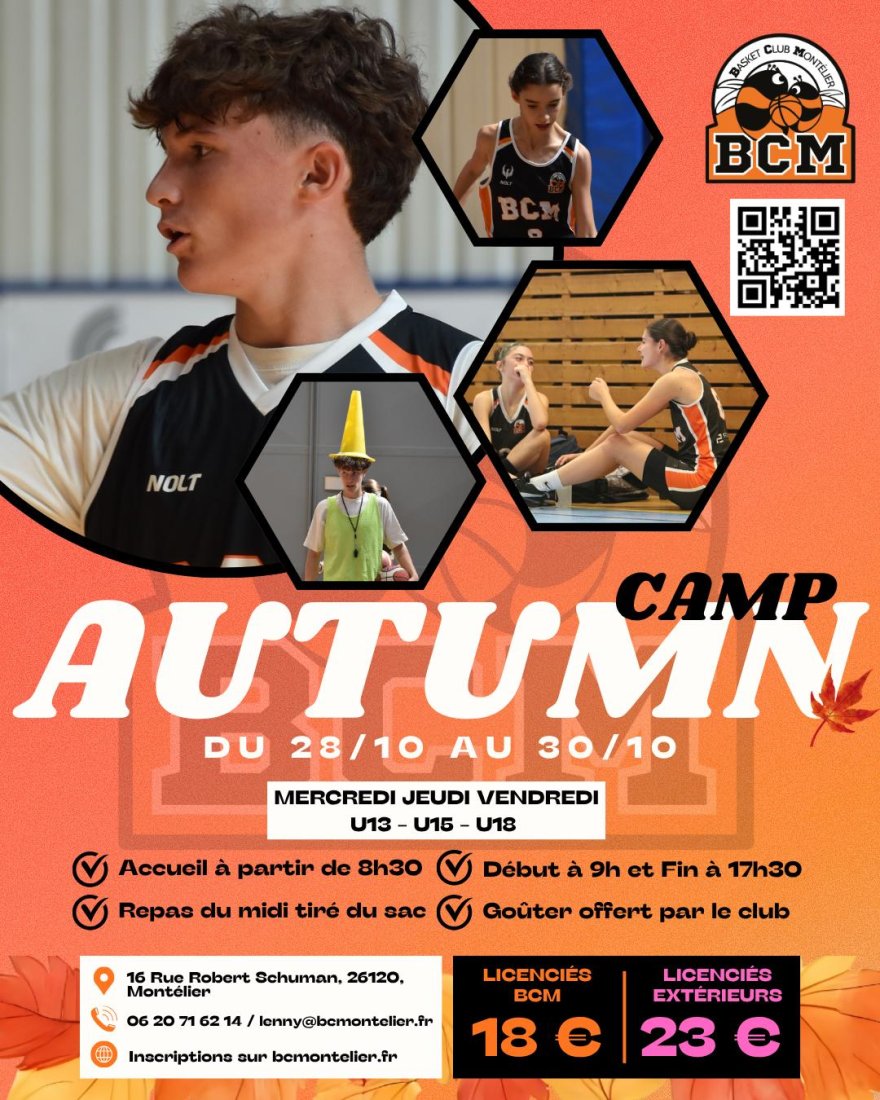 AUTUMN CAMP U13 / U15 / U18